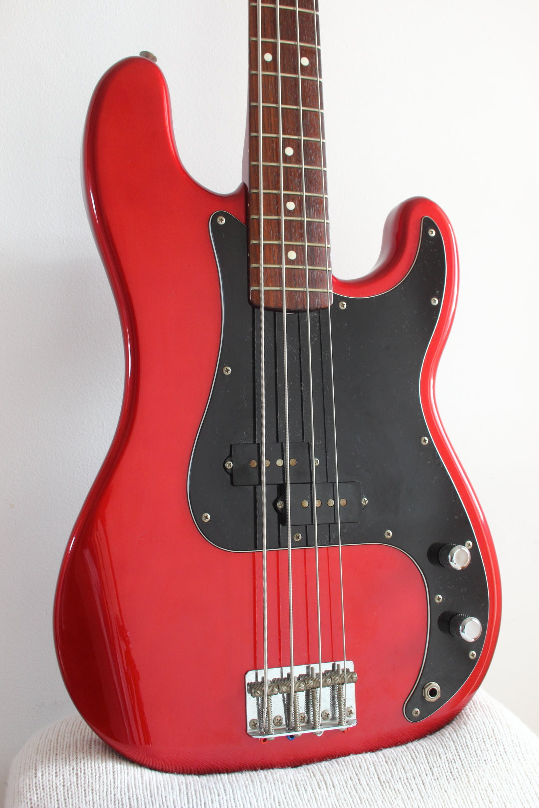 Yamaha PB400RA Pulser Bass Candy Apple Red 1985 – Topshelf Instruments