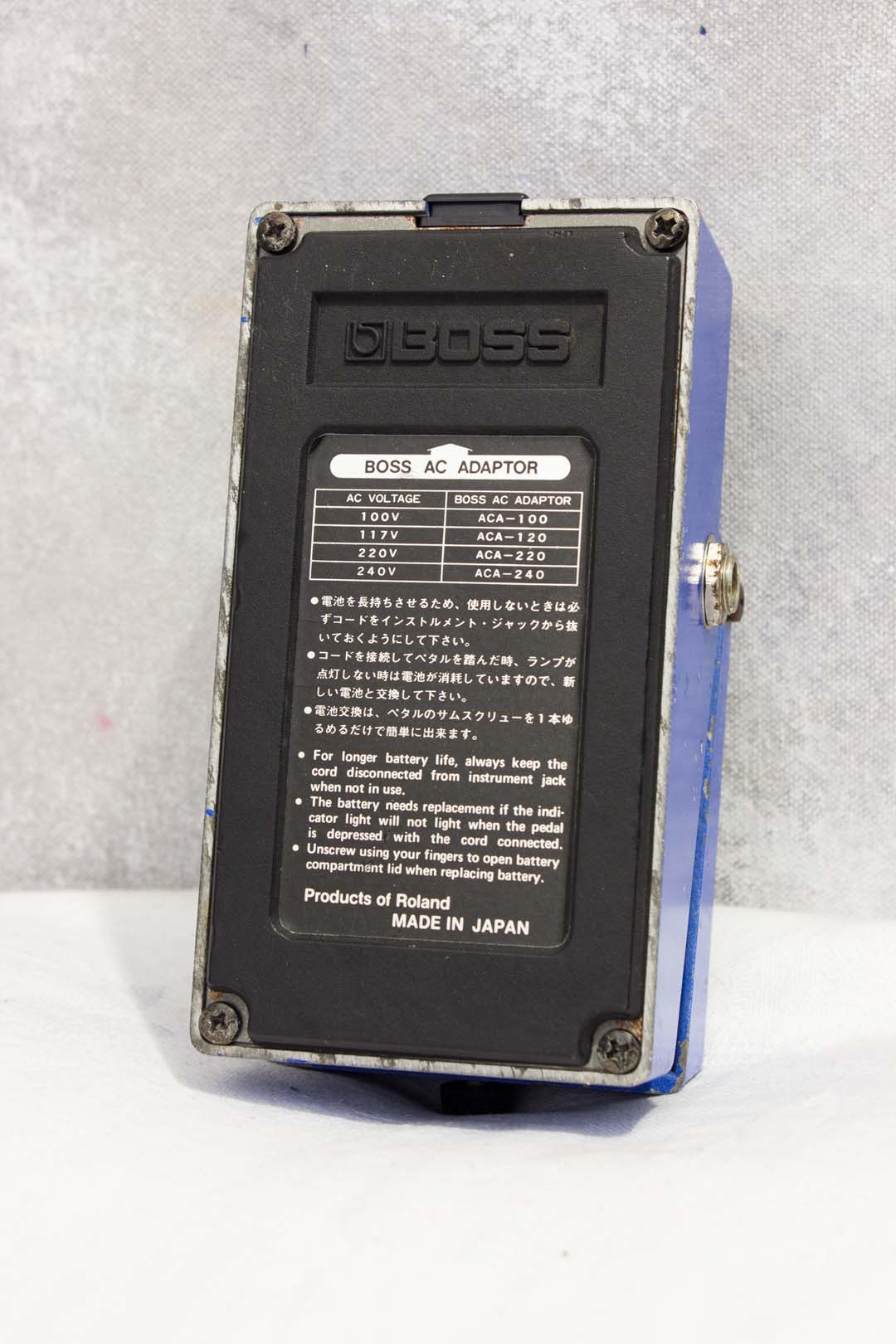 Boss CS-2 Compressor Sustainer Pedal MIJ 1984