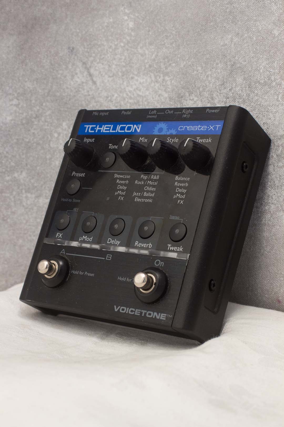TC Helicon Voicetone Create XT Vocal Pedal – Topshelf Instruments