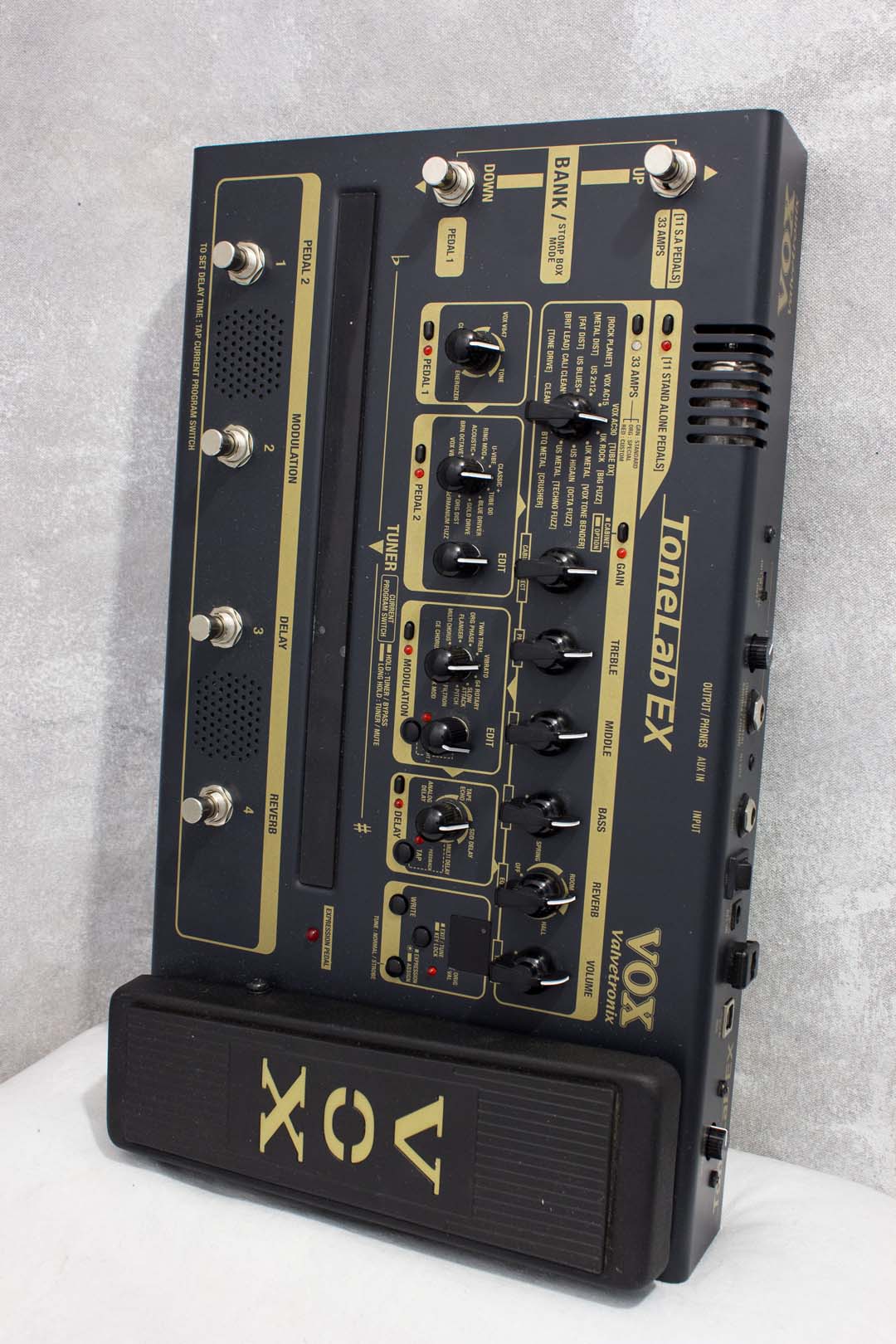 ギター VOX Tone Lab EX VOX ToneLab EX Multi-effects Pedal – South Coast Music