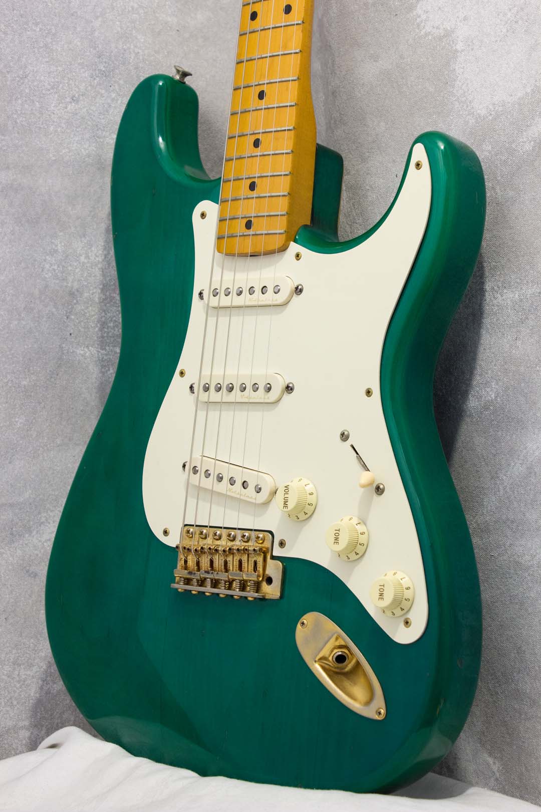 Fender Japan '57 Stratocaster ST57G-65 Charcoal Green 1993 – Topshelf  Instruments