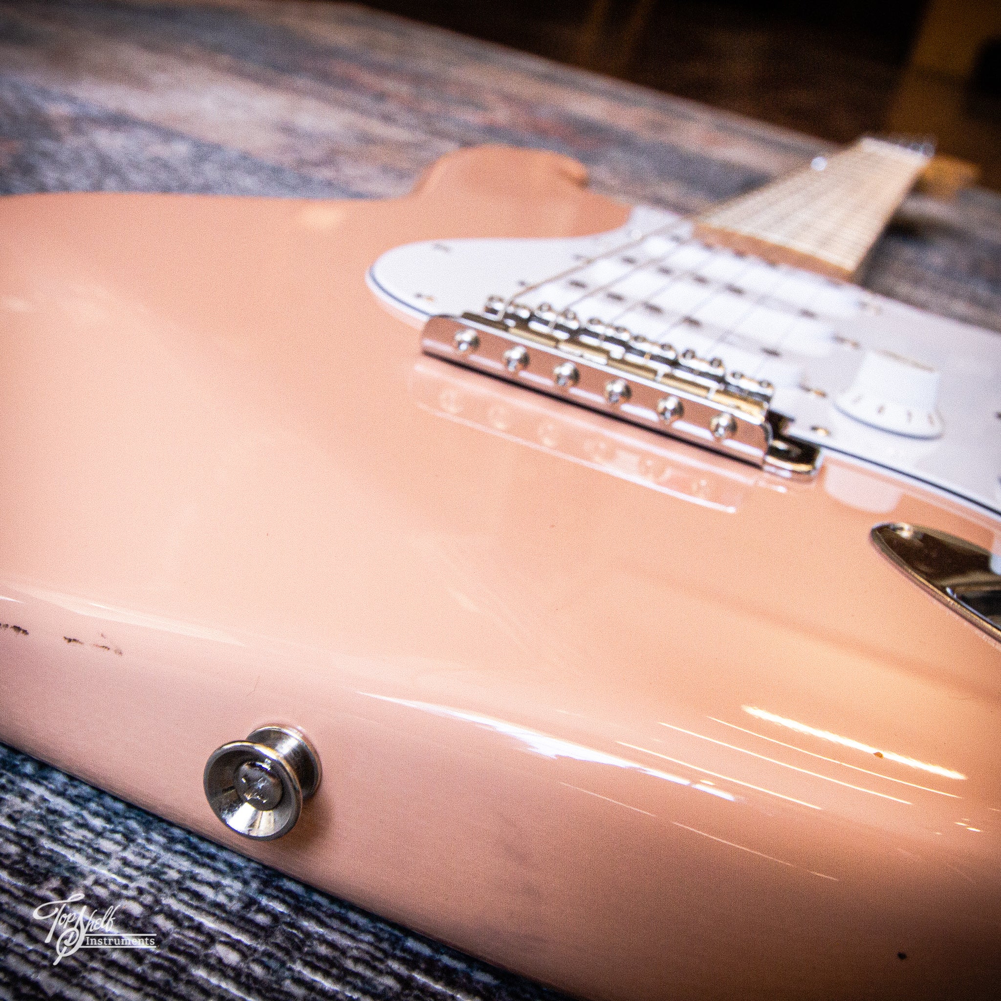 Fender Japan Standard Stratocaster ST-STD Shell Pink 2010 – Topshelf ...