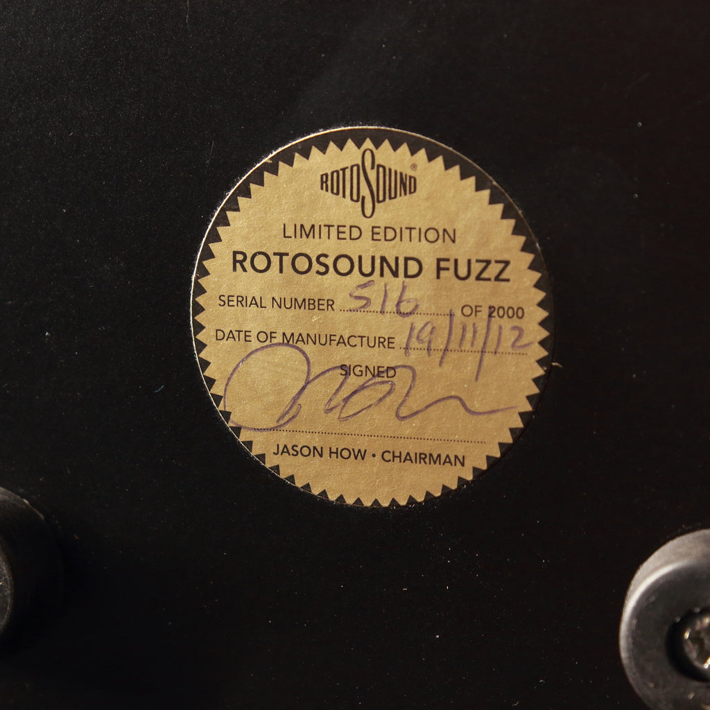 Rotosound RFB1 Fuzz Reissue Pedal