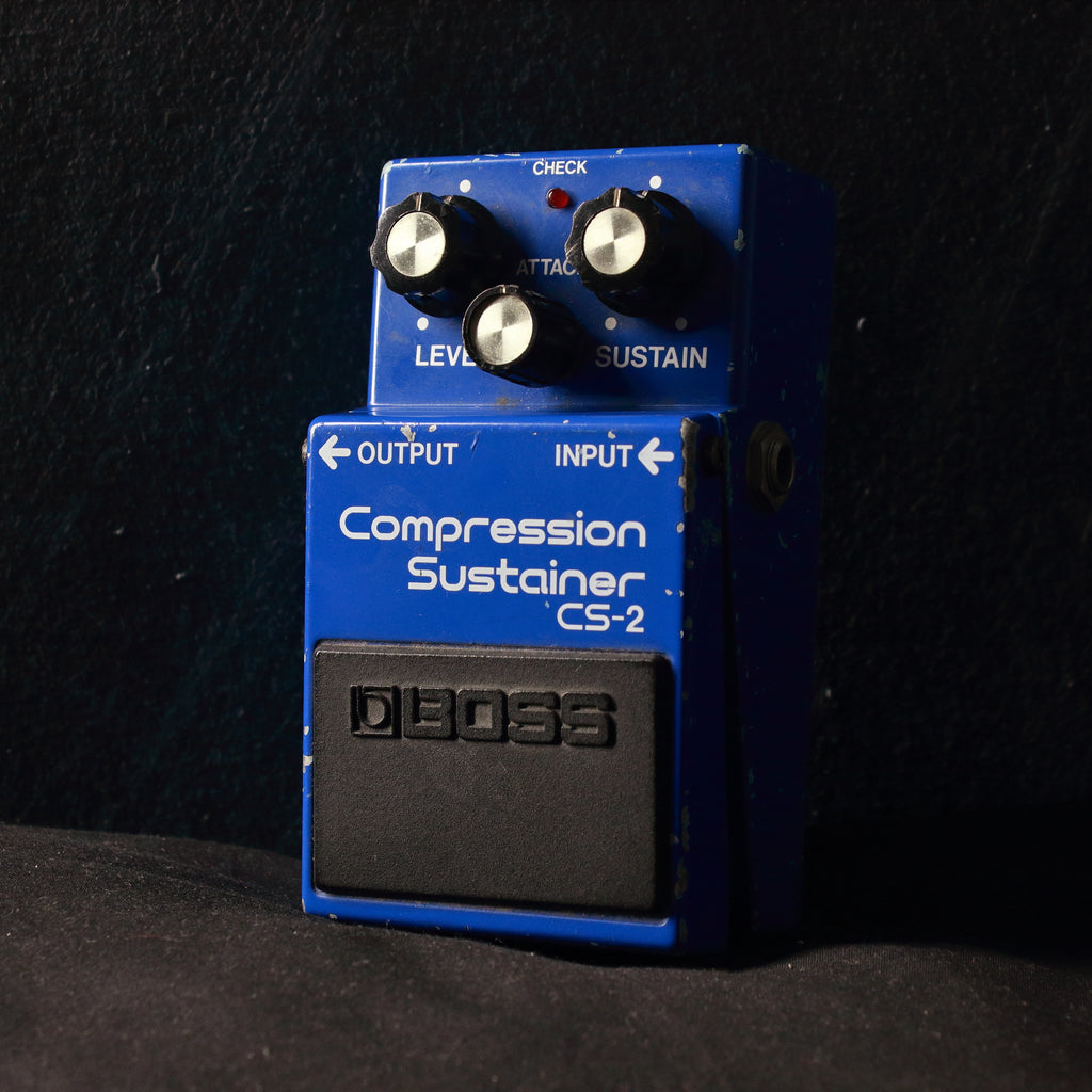 Boss CS-2 Compression/Sustainer Pedal Japan 1983