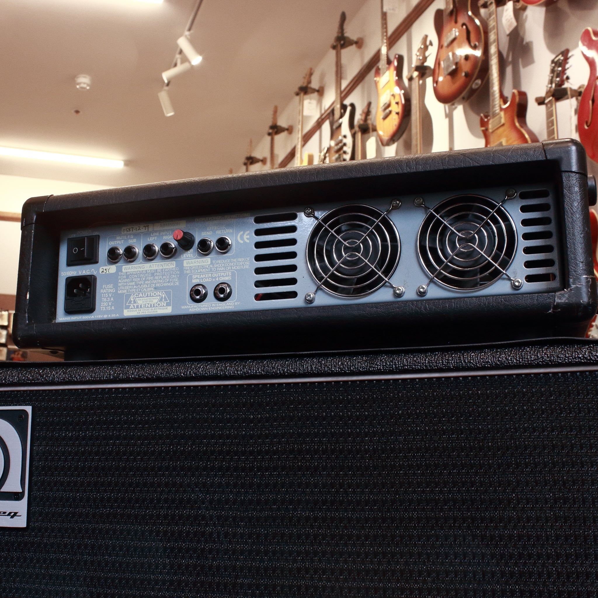 Ashdown ABM500H 575W Bass Amp Head – Topshelf Instruments