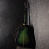Rumbler by Morris MR-1 Thinline Green Burst Acoustic/Electric 1993
