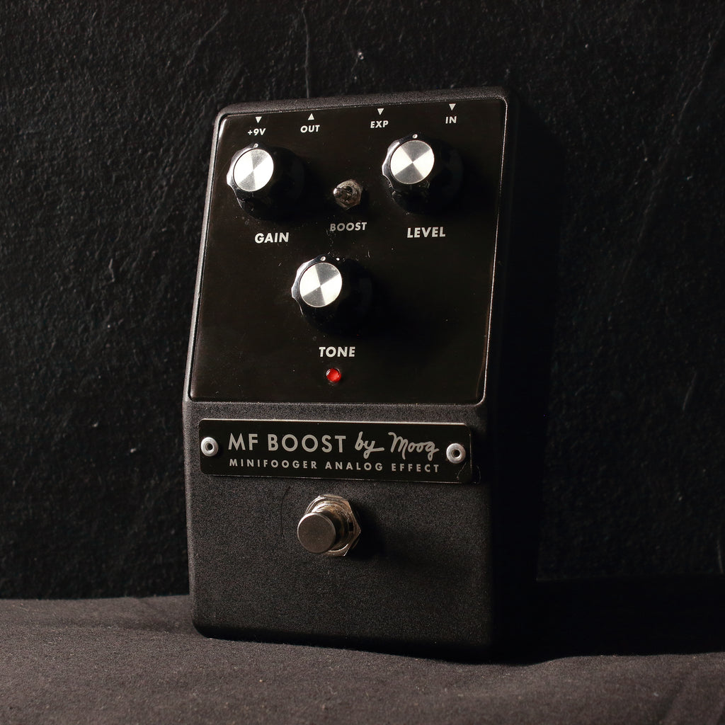 moog boost pedal Moog Minifooger MF Boost v1 Pedal – Topshelf Instruments