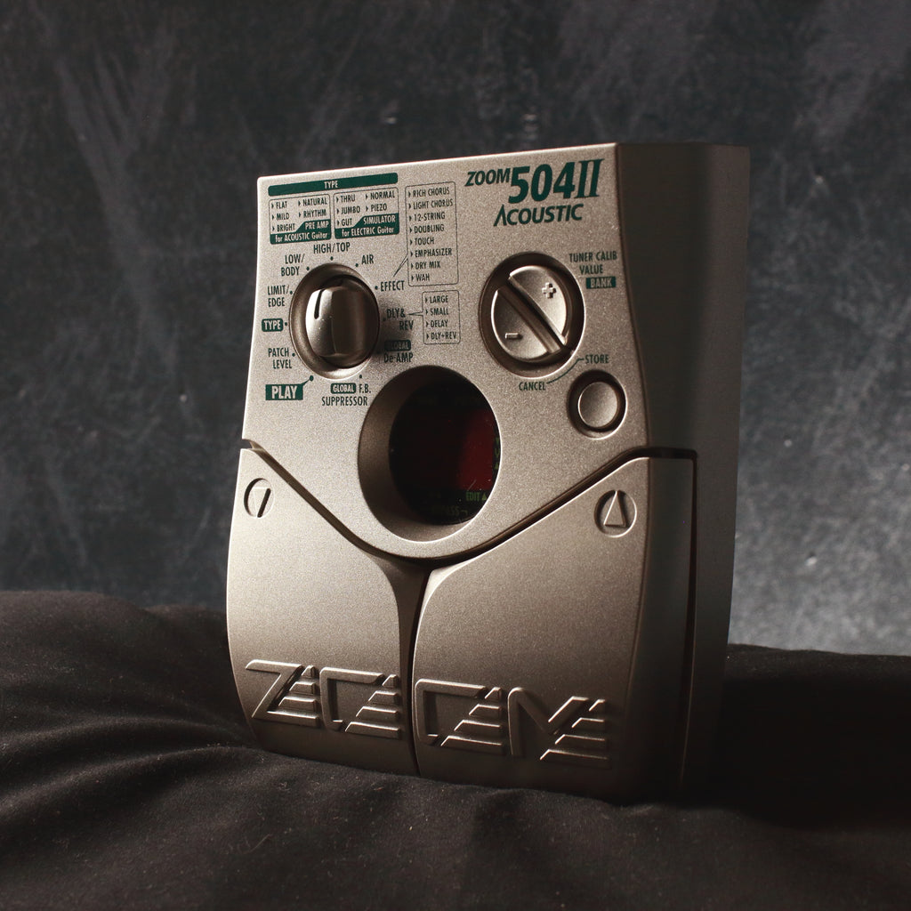 zoom acoustic pedal Zoom 504II Acoustic Multi-FX Pedal – Topshelf Instruments