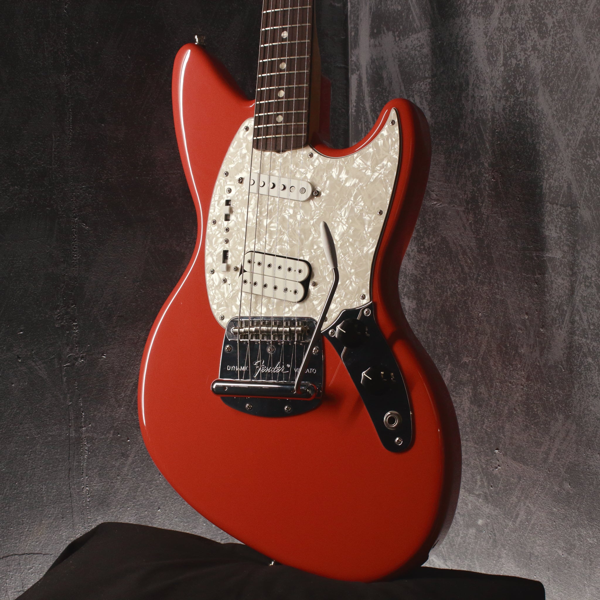 Fender Kurt Cobain JagStang Fiesta Red 2021 Topshelf Instruments