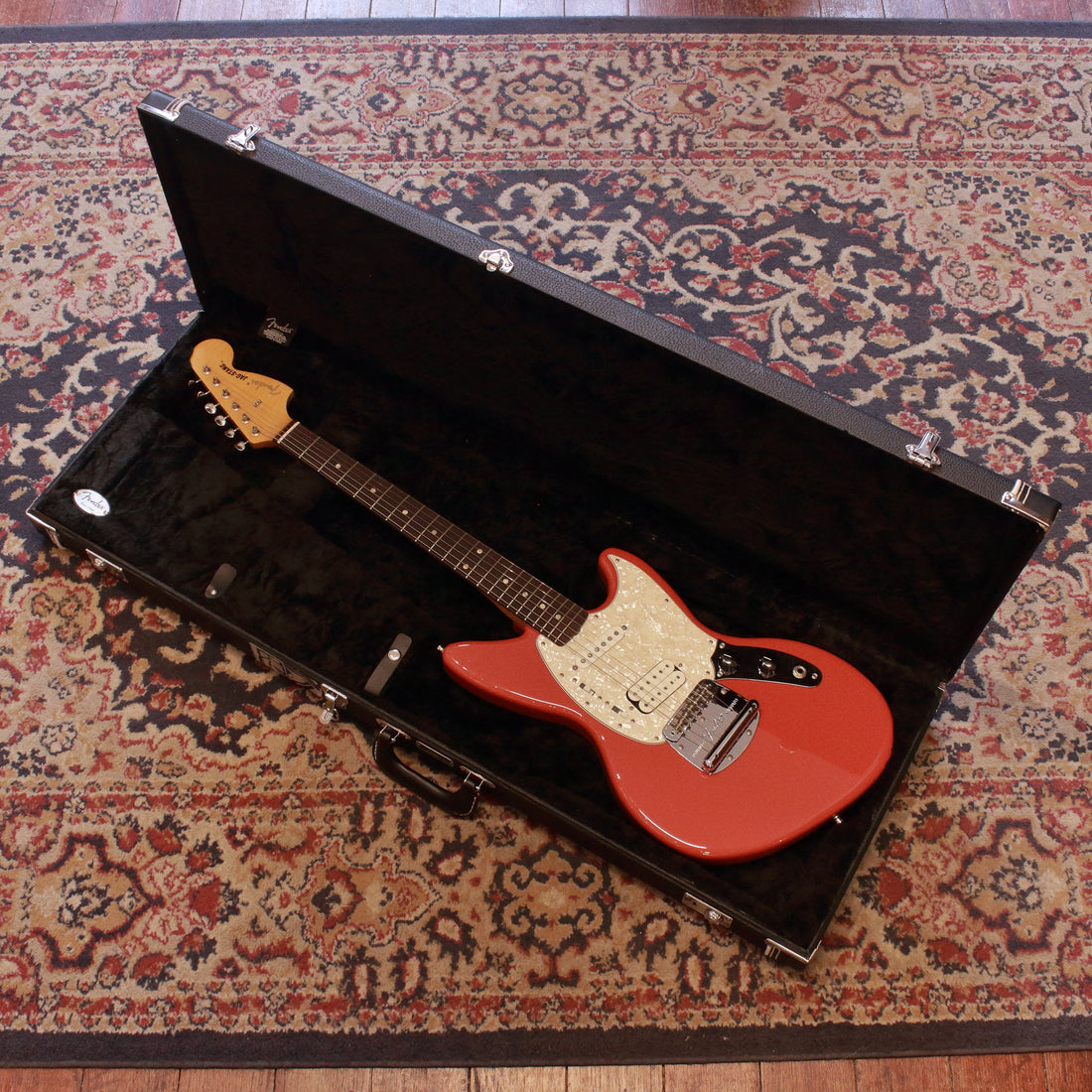 Fender Kurt Cobain Jag-Stang Fiesta Red 2021