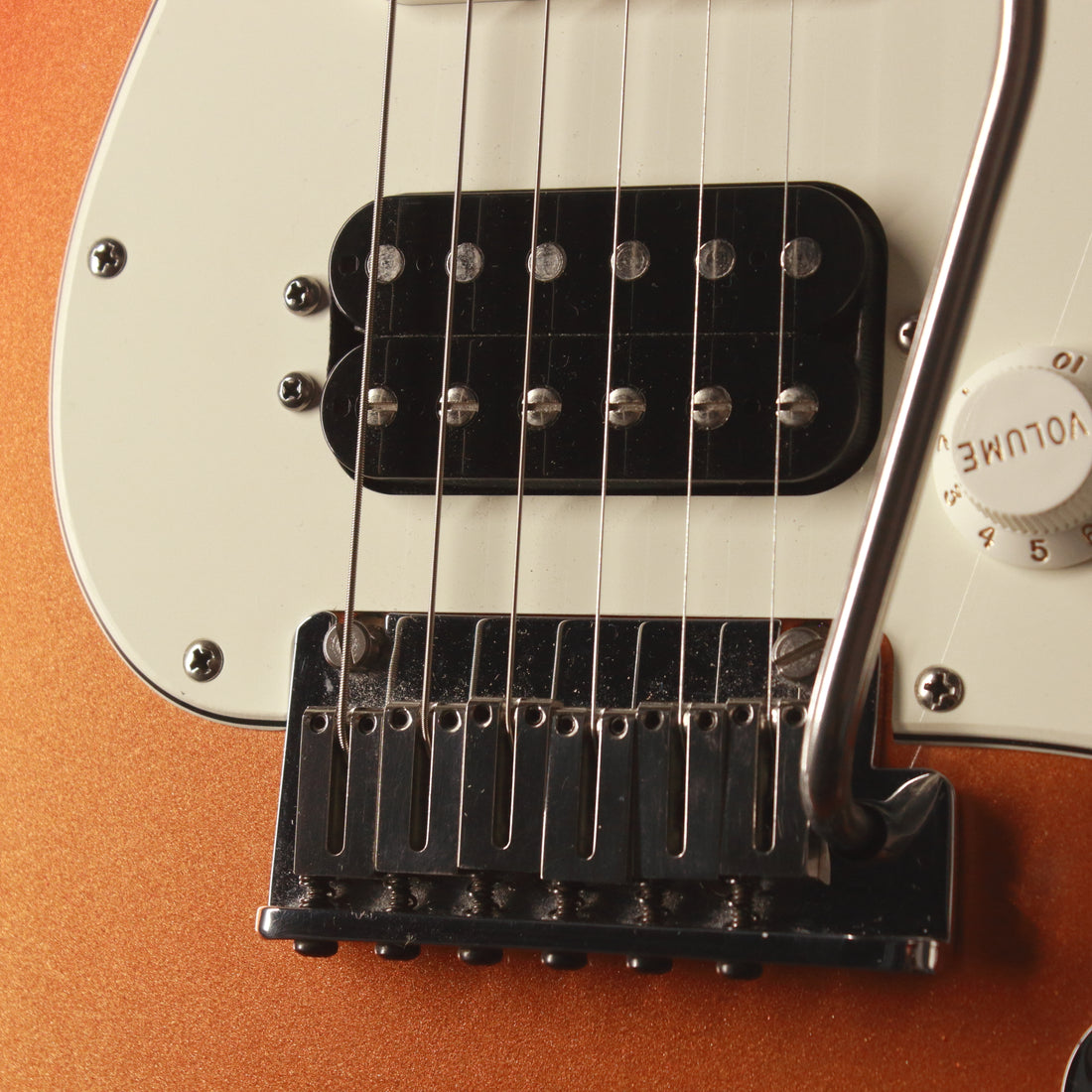 Fender American Deluxe Stratocaster HSS Sunset Metallic 2012