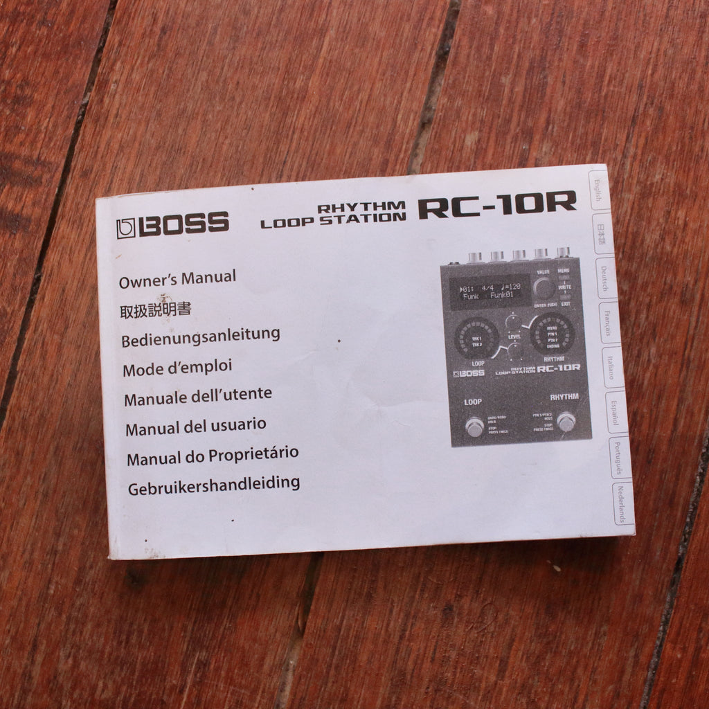 Boss RC-10R Rhythm Loop Station Pedal