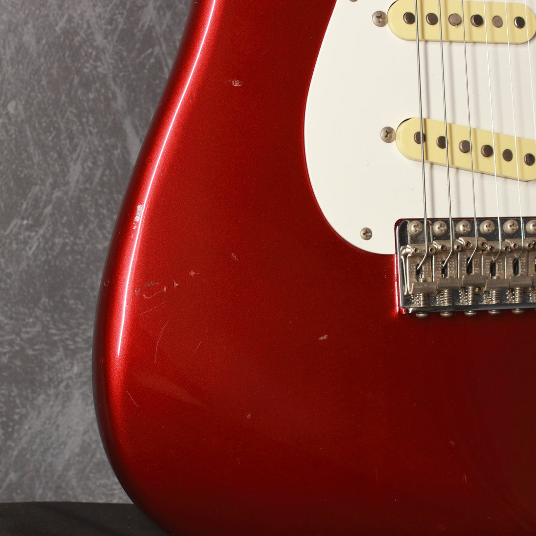 Fender Japan '57 Stratocaster ST57-55 Candy Apple Red 1987