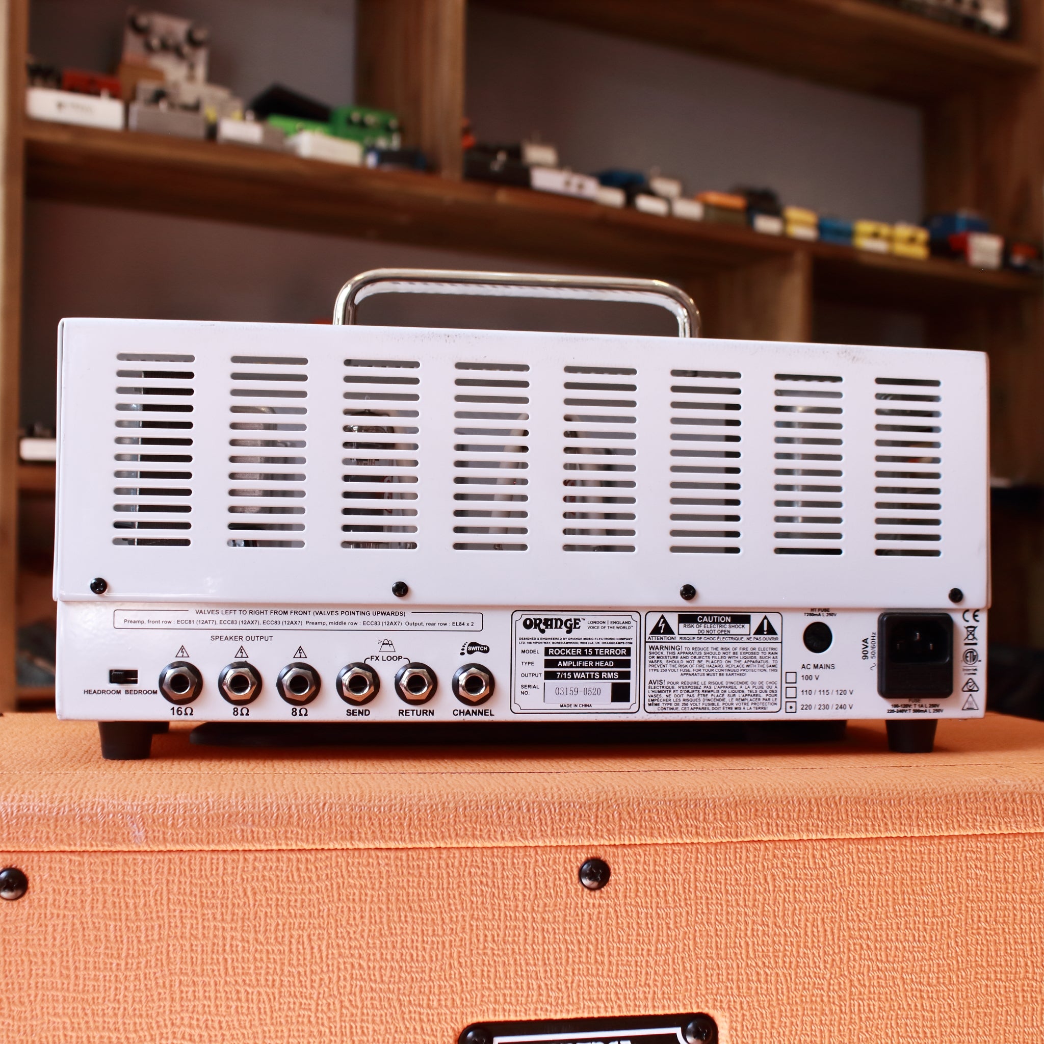 Orange Rocker 15 Terror Guitar Amp Head – Topshelf Instruments
