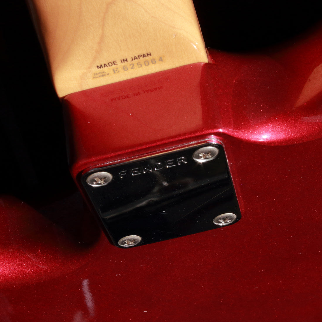 Fender Japan Jazzmaster JM66-70 Candy Apple Red 1987