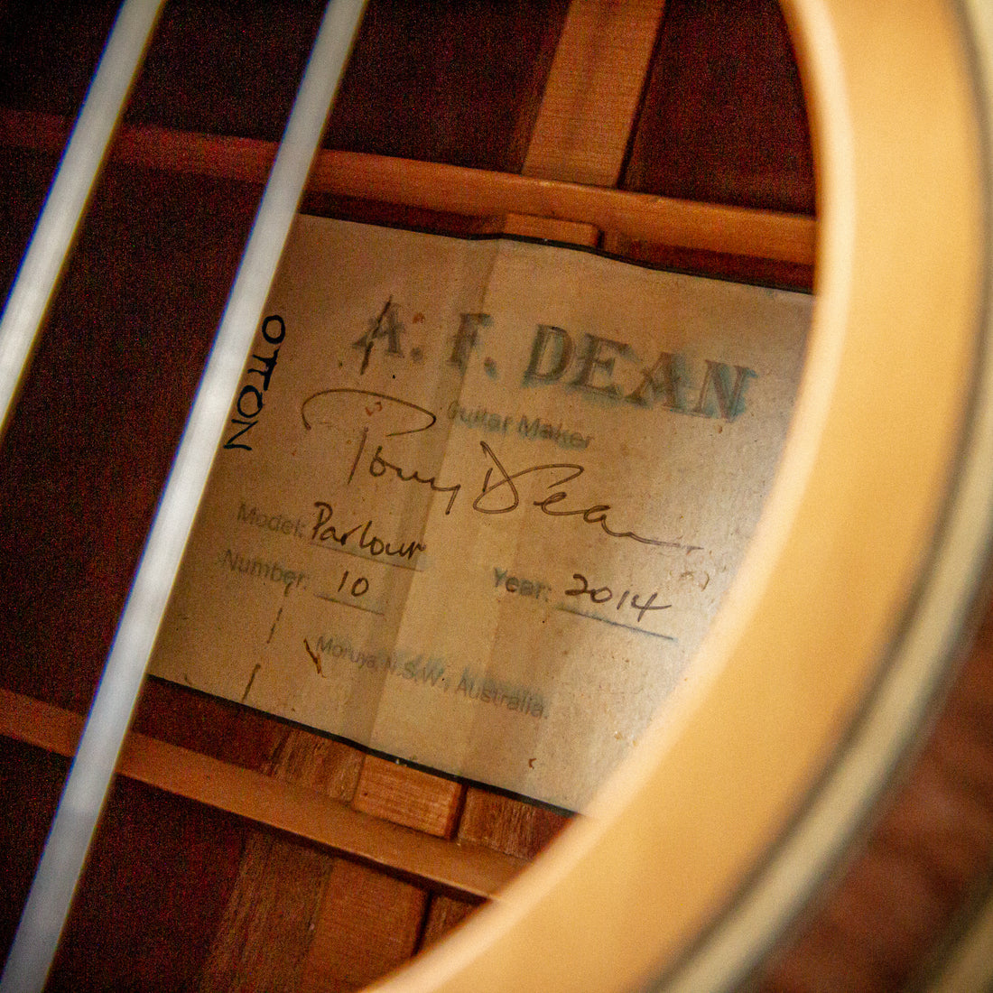 AF Dean Parlour Acoustic 2014