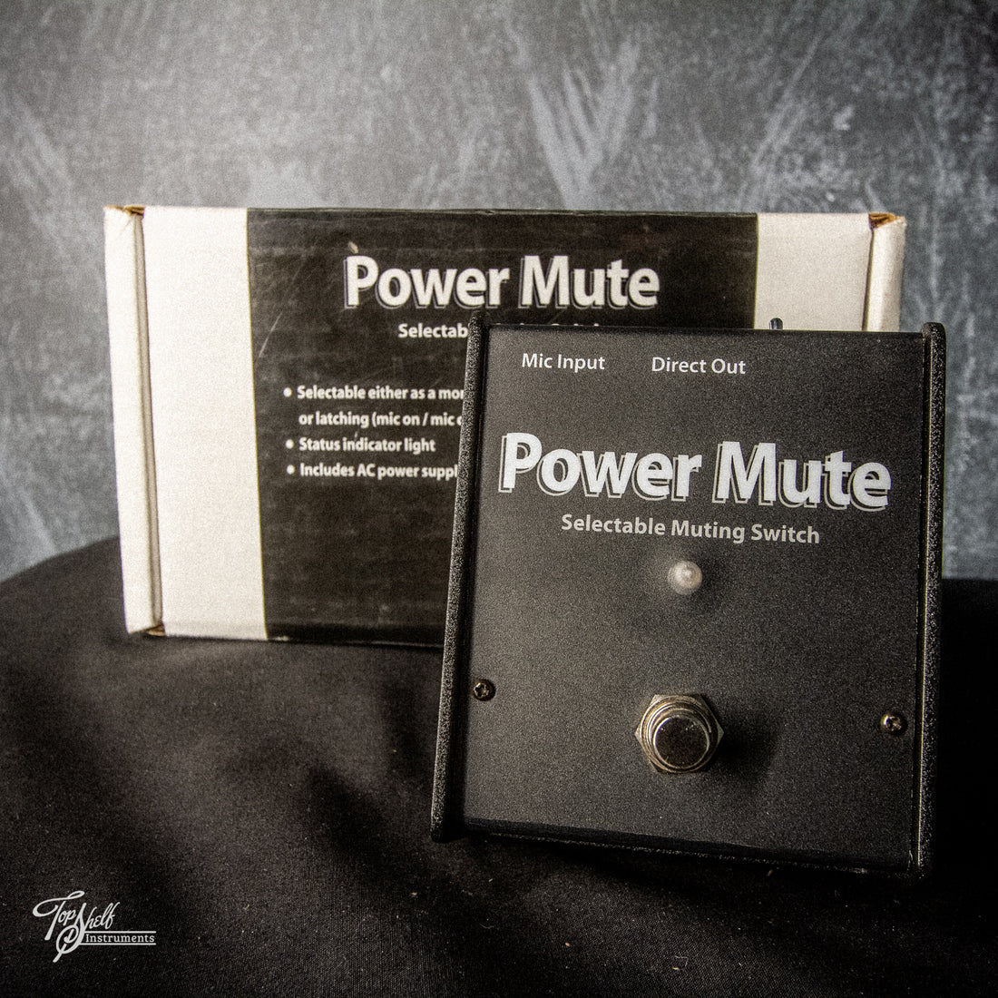 mute pedal ProCo Sign Off Power Mute Pedal – Topshelf Instruments
