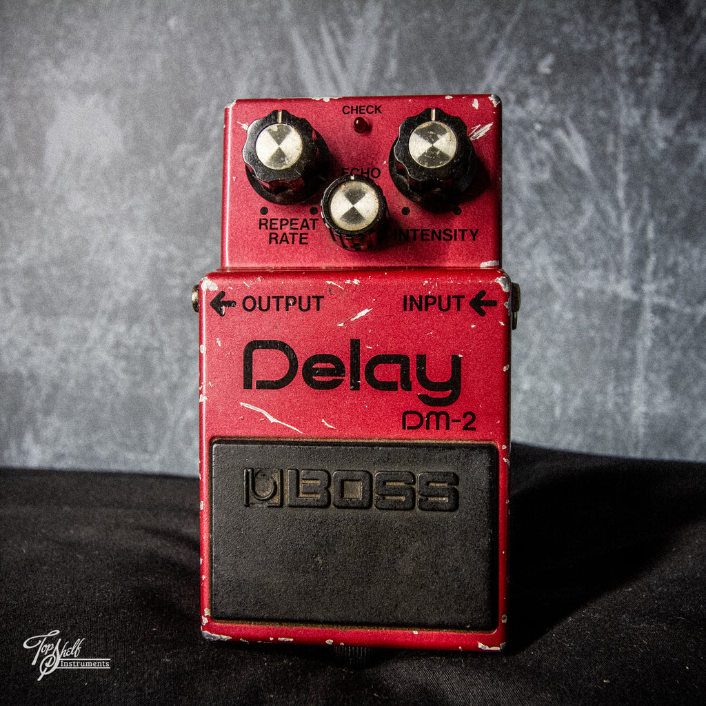 boss delay pedal dm-2 Boss DM-2 Delay Pedal Japan 1982 – Topshelf Instruments