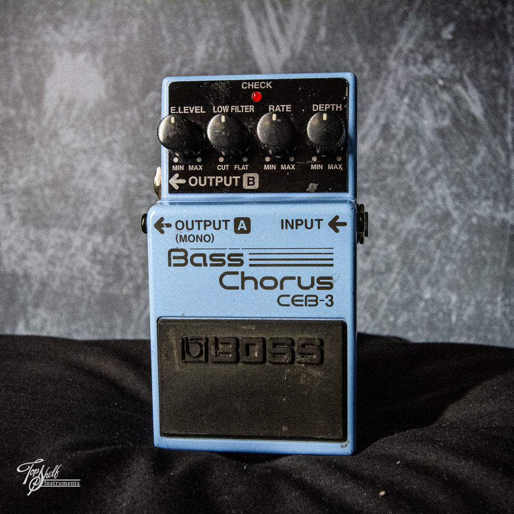 boss ceb-3 bass chorus pedal Boss CEB-3 Bass Chorus Pedal – Topshelf Instruments
