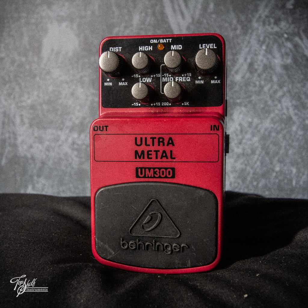 ultra metal pedal Behringer UM300 Ultra Metal Distortion Pedal – Topshelf Instruments
