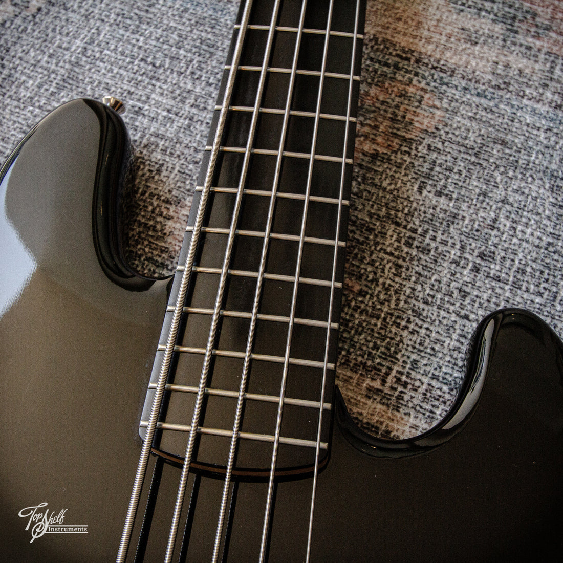 Squier Deluxe Jazz Bass Active V Black 2012