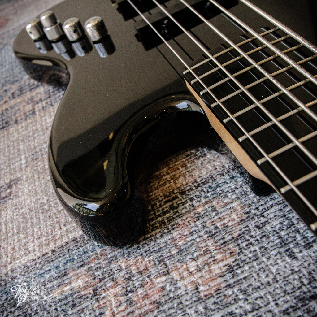 Squier Deluxe Jazz Bass Active V Black 2012