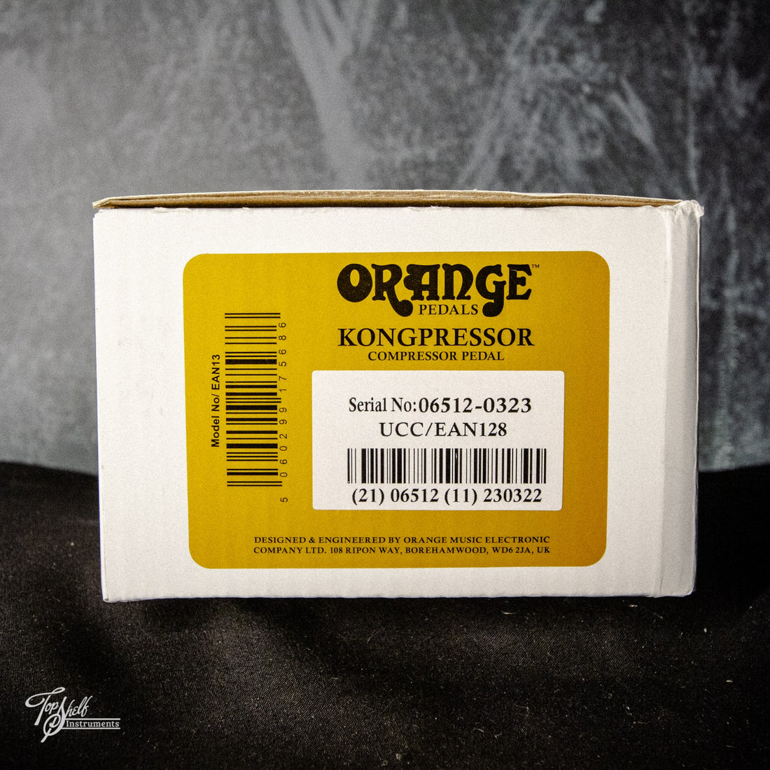 orange kongpressor pedal Orange Kongpressor Pedal – Topshelf Instruments