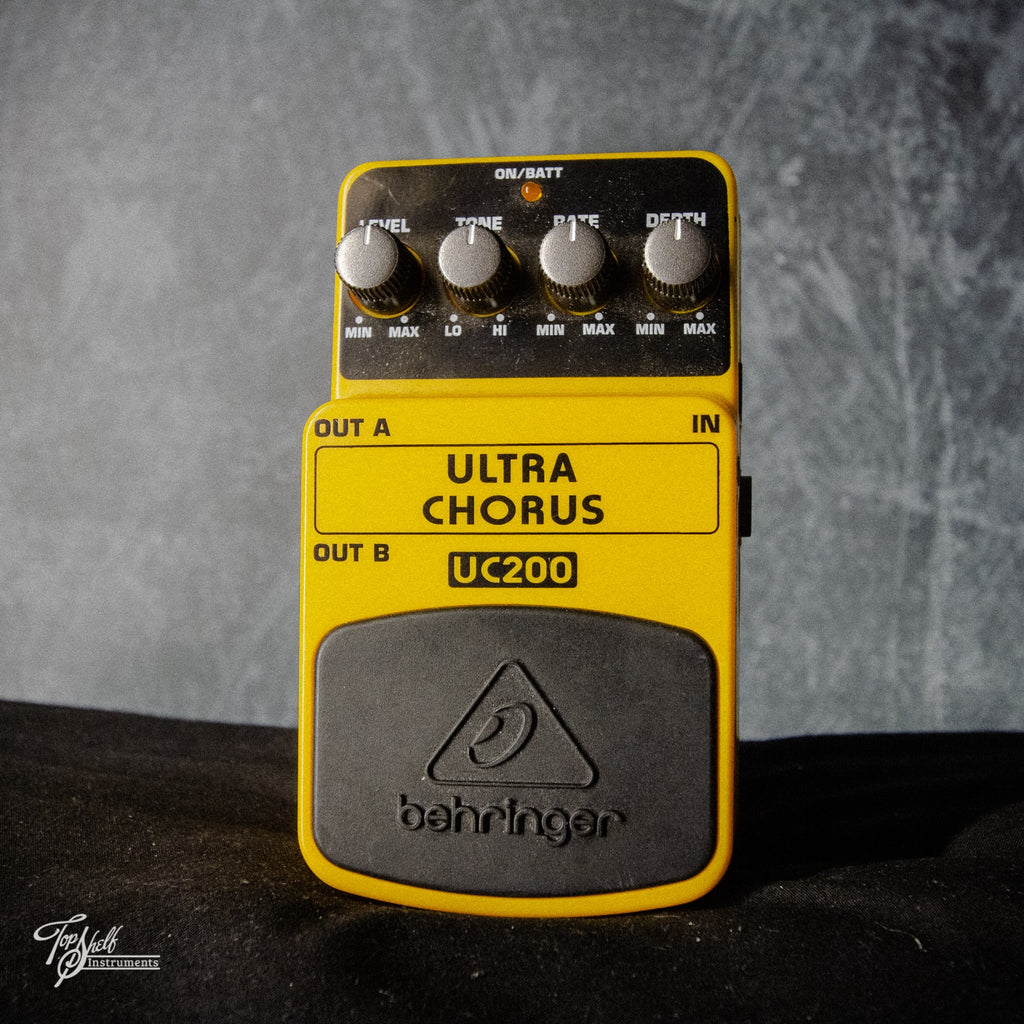 behringer uc200 ultra chorus pedal Behringer UC200 Ultra Chorus Pedal – Topshelf Instruments