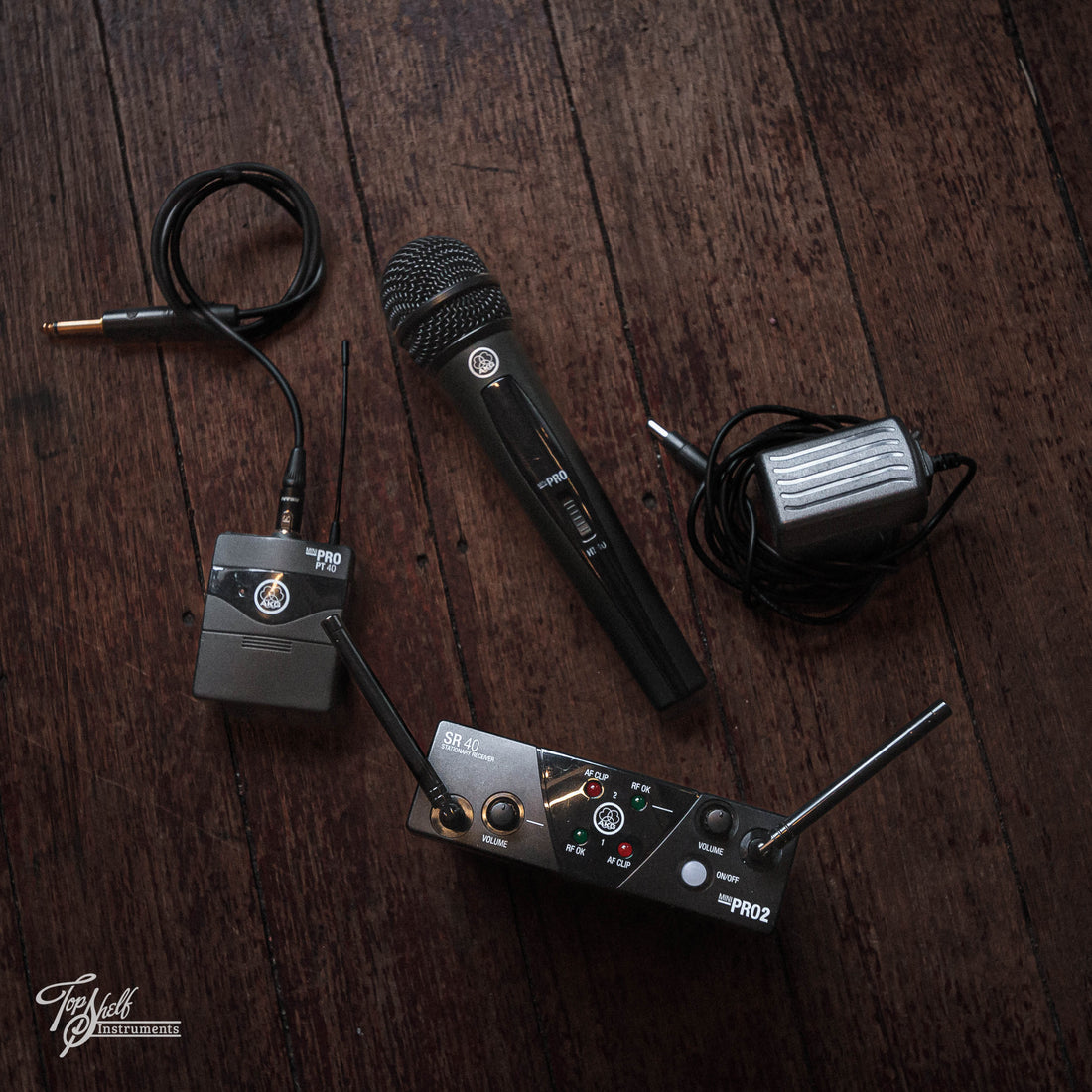 AKG WMS 40 Pro Mini Microphone Instrument Beltpack Wireless