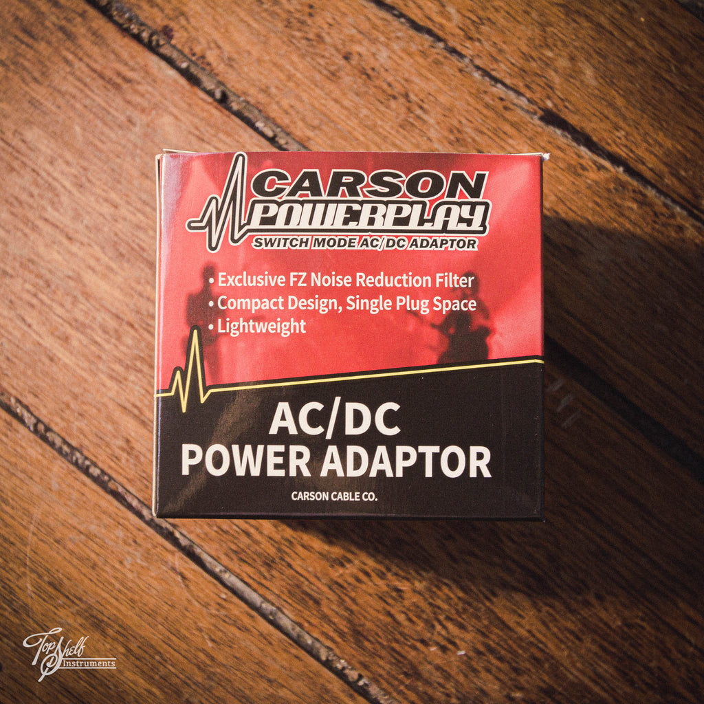 Carson RPC90 9V DC 500mA Pedal Power Supply