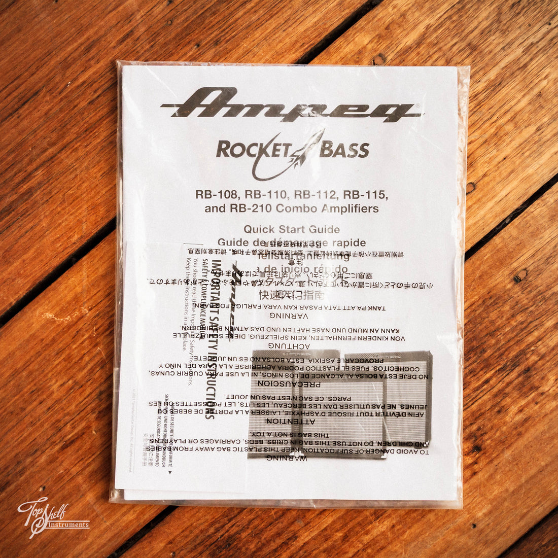 Ampeg RB-112 Rocket Bass 100w 1x12" Bass Amp Combo 2021
