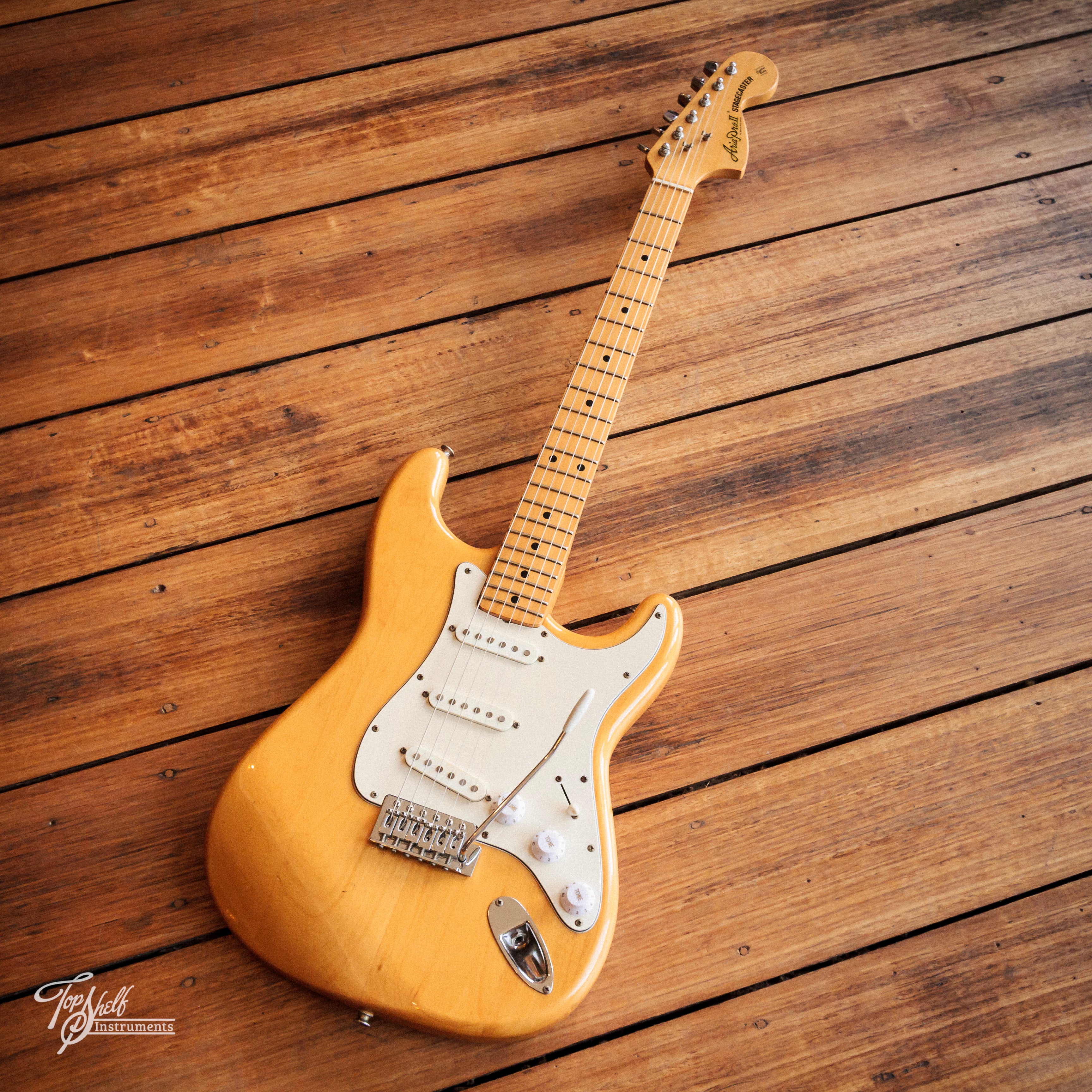 Aria Pro II Stagecaster ST-400 Natural 1977 – Topshelf Instruments
