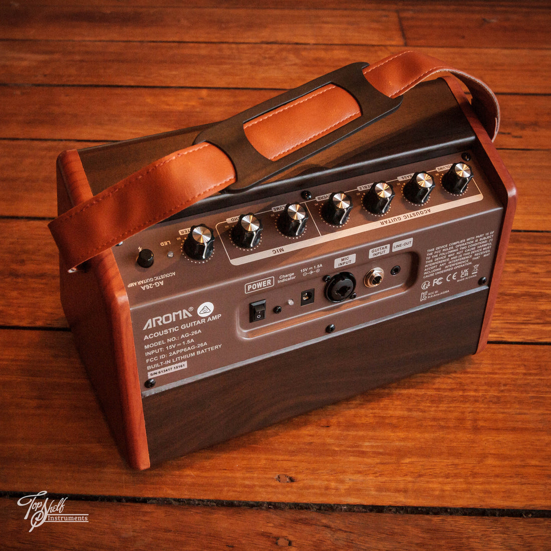 Aroma AG-26A Portable Acoustic Guitar Amplifier (New)