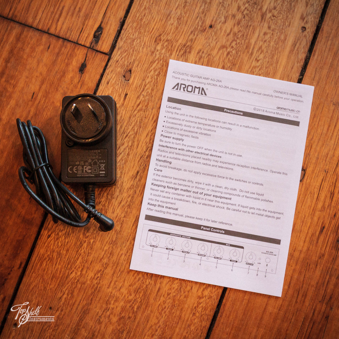 Aroma AG-26A Portable Acoustic Guitar Amplifier (New)