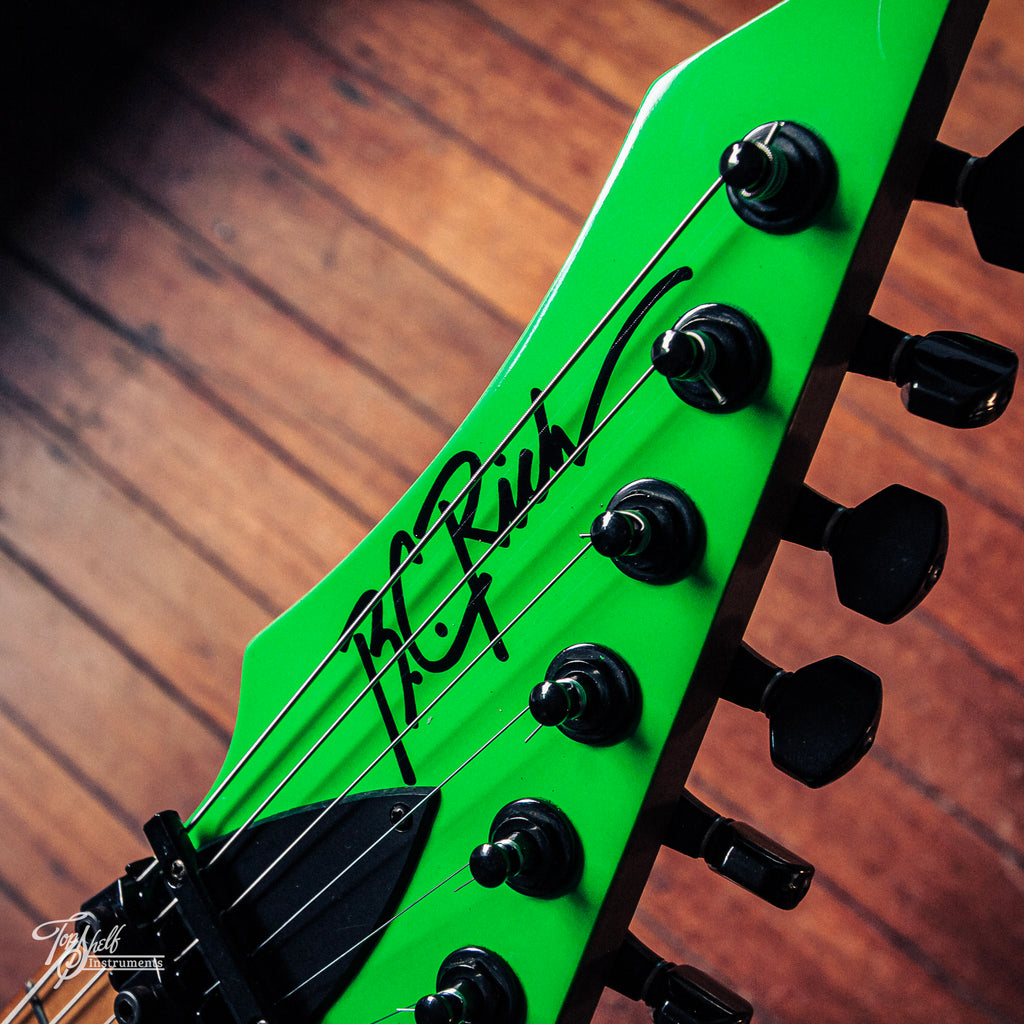 B.C. Rich NJ Series Gunslinger GS-MR851 DeVille Green 1990