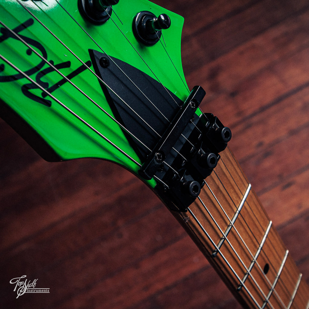 B.C. Rich NJ Series Gunslinger GS-MR851 DeVille Green 1990