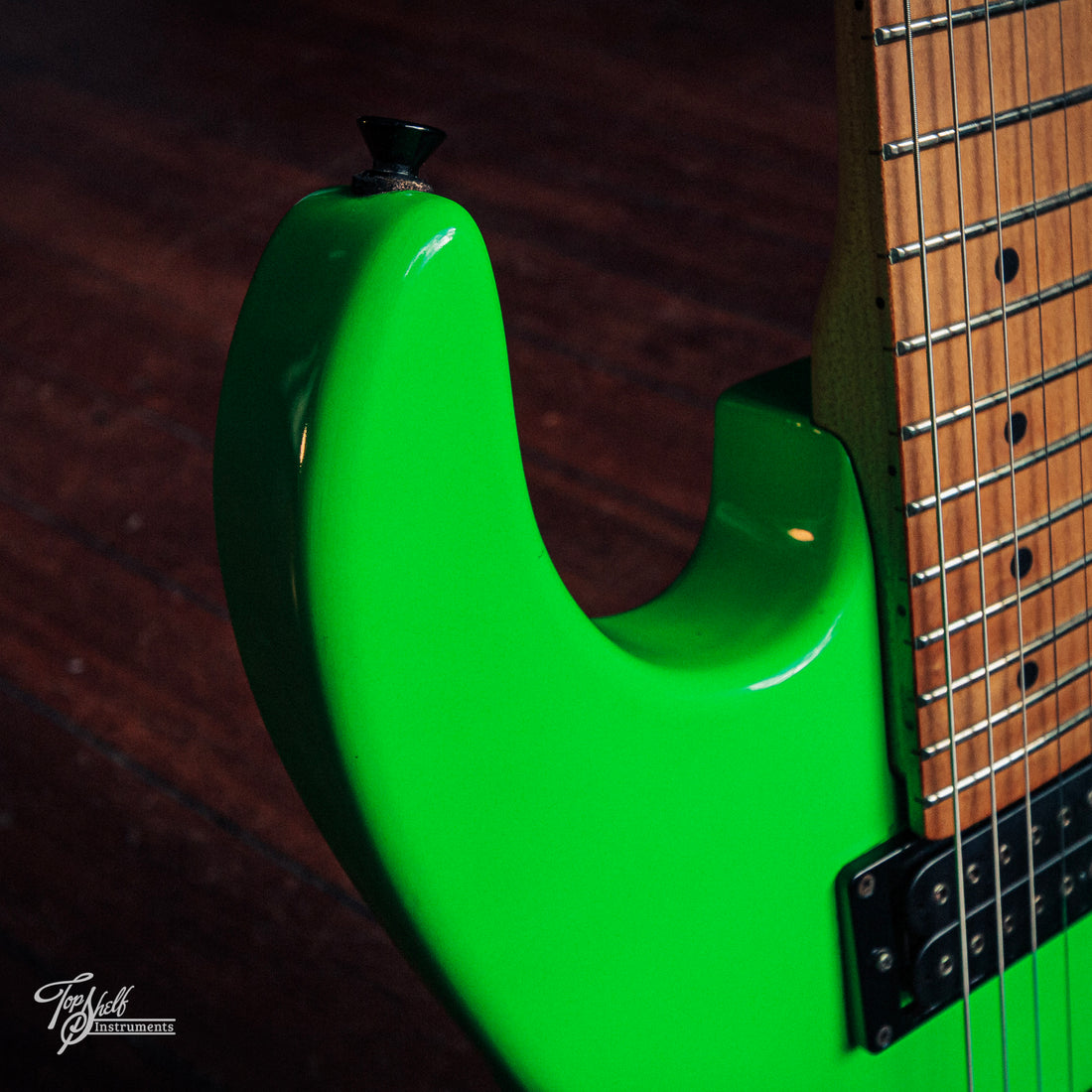 B.C. Rich NJ Series Gunslinger GS-MR851 DeVille Green 1990