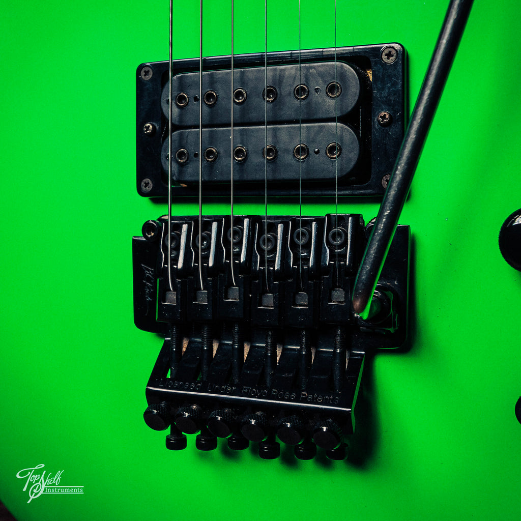 B.C. Rich NJ Series Gunslinger GS-MR851 DeVille Green 1990