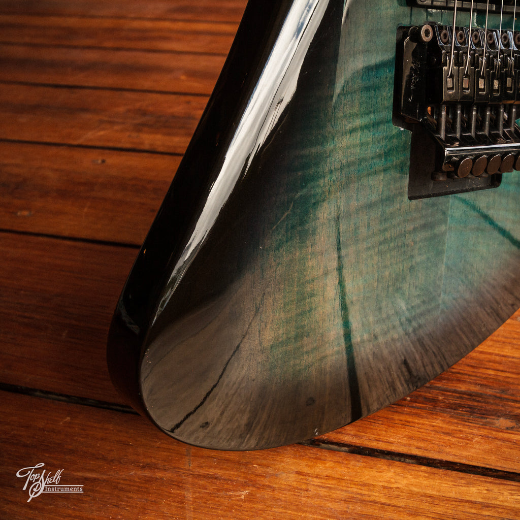 BC Rich Mockingbird-780JE Blue Burst 1998