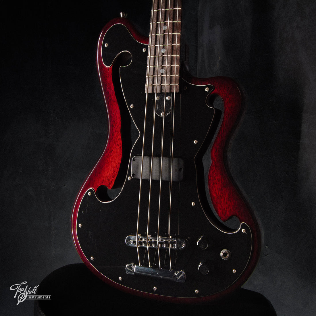 Bacchus BEB-1 Scroll Bass Cherry Fade 2012