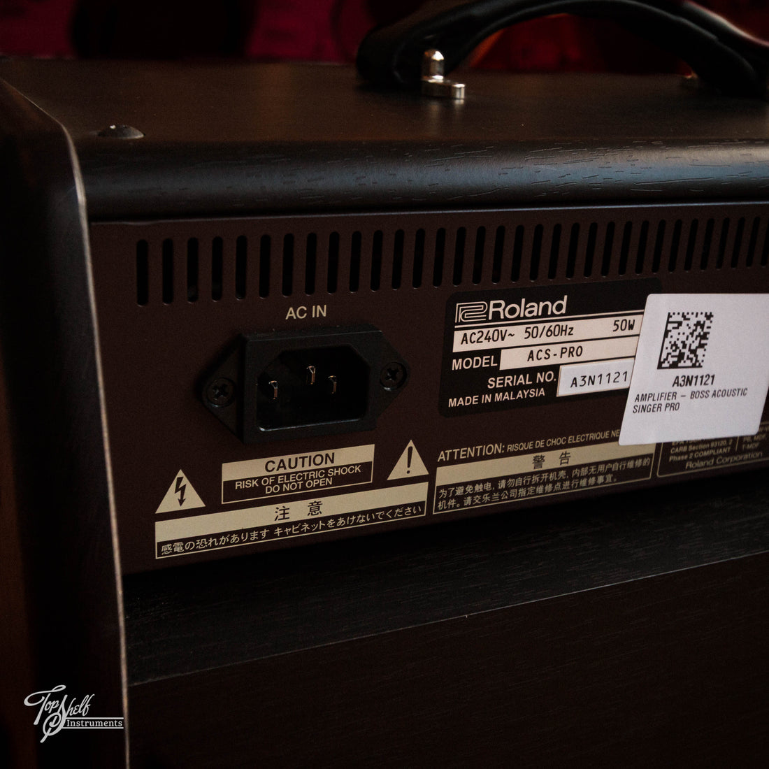 Boss Acoustic Singer Pro 120w 1x8" Stage Amp 2021