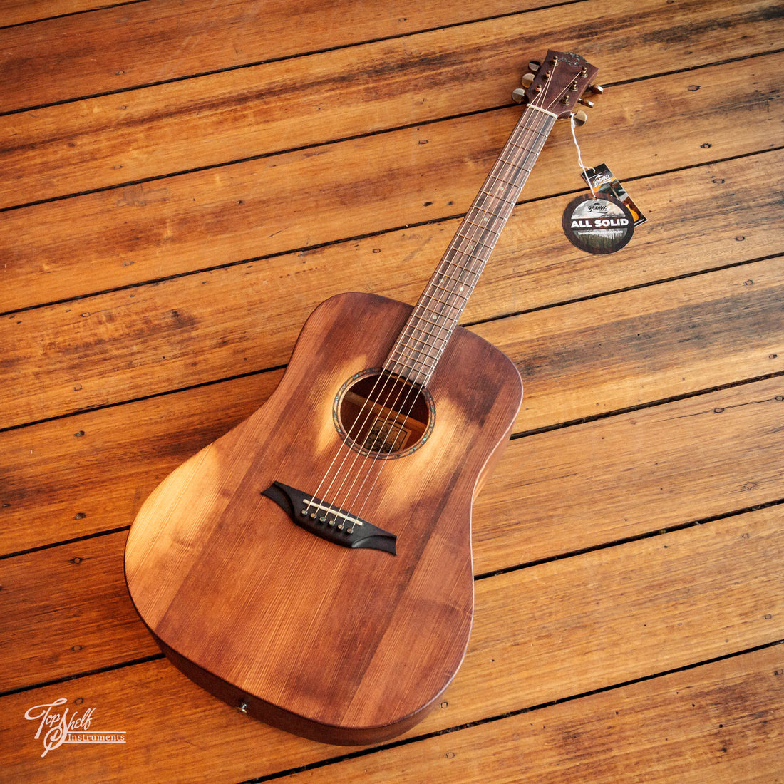 Bromo Guitars Rocky Series BAR1H Dreadnought Acoustic (New)