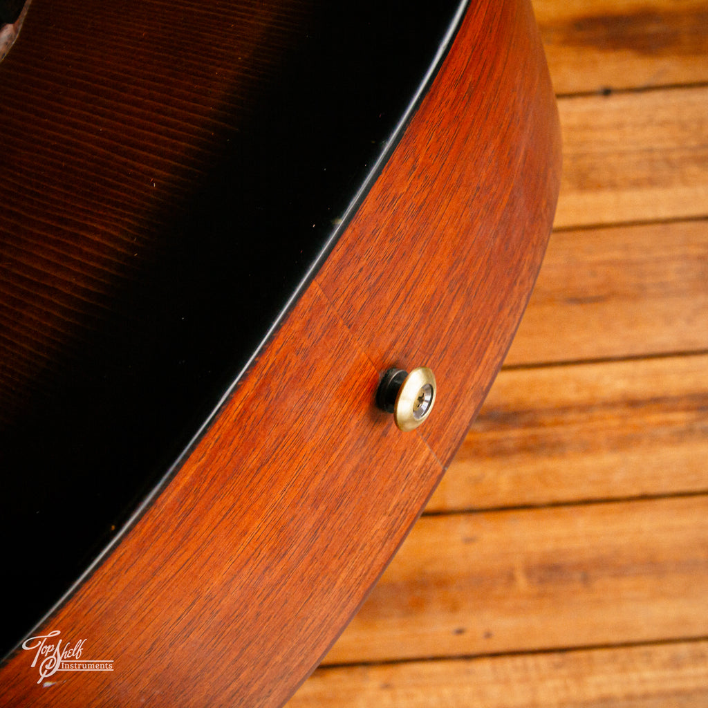 Bromo Guitars Rocky Series BAR6H HS Parlour Acoustic Worn Sunburst 2025 (New)