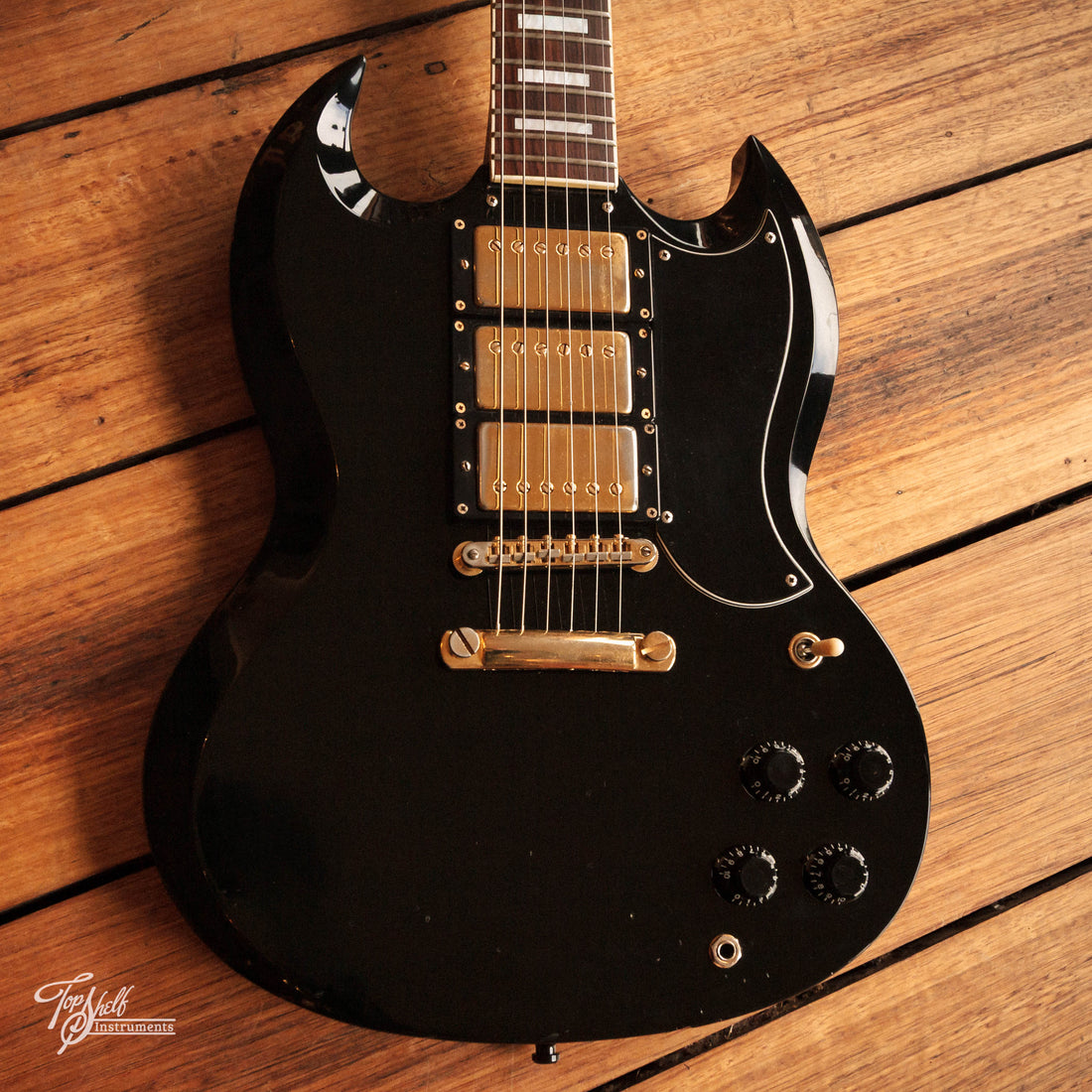 Burny RSG-70 '63 Reissue Black 1989