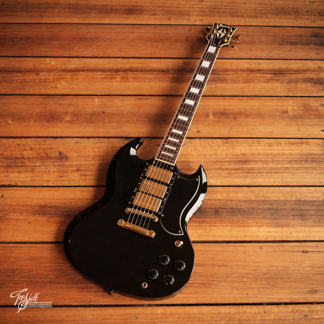 Burny RSG-70 '63 Reissue Black 1989