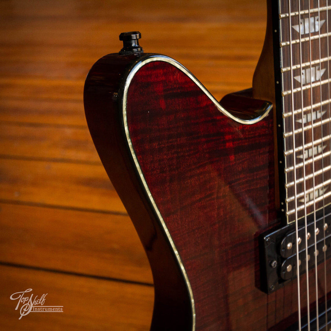Charvel Desolation SK-3 Skatecaster Transparent Red 2012