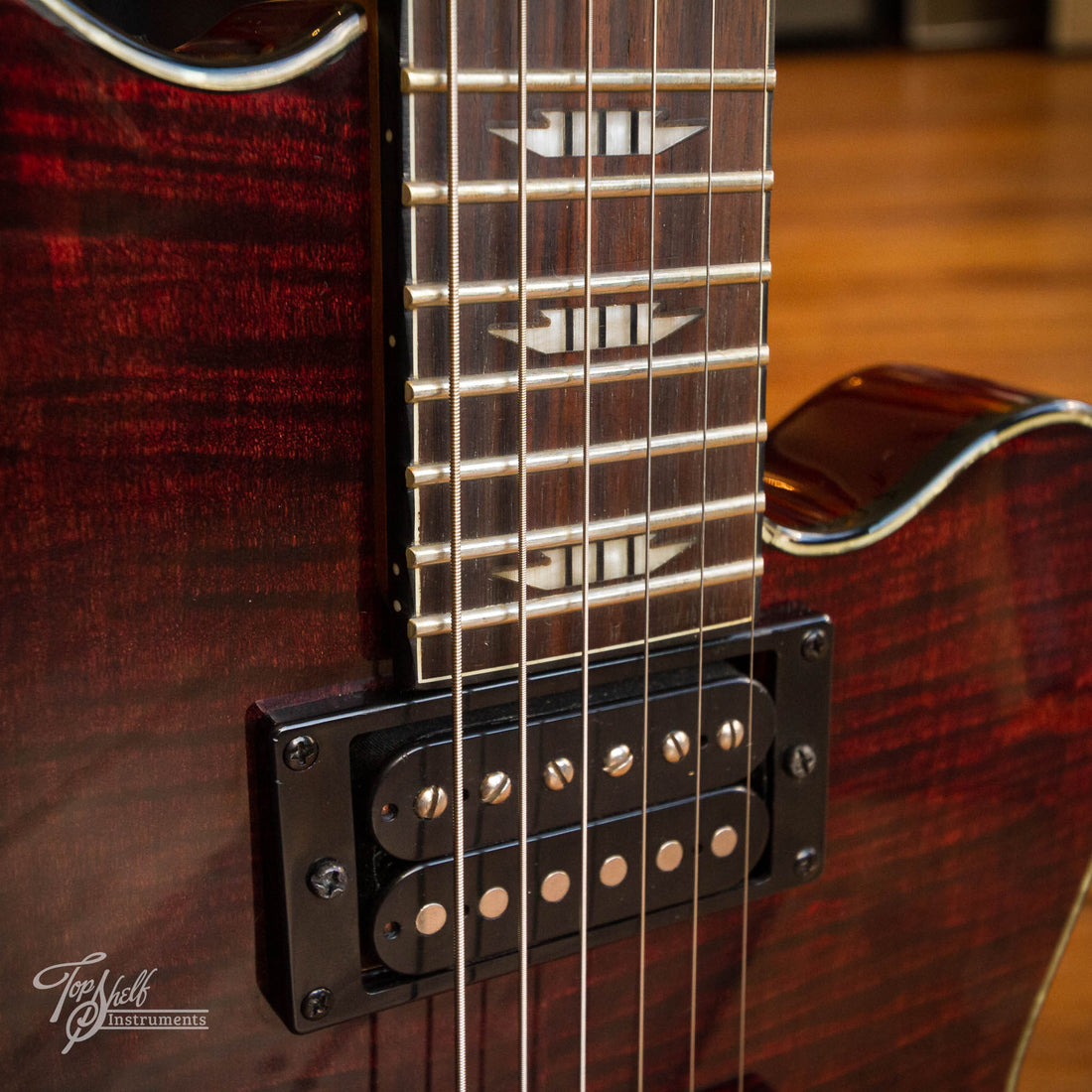 Charvel Desolation SK-3 Skatecaster Transparent Red 2012