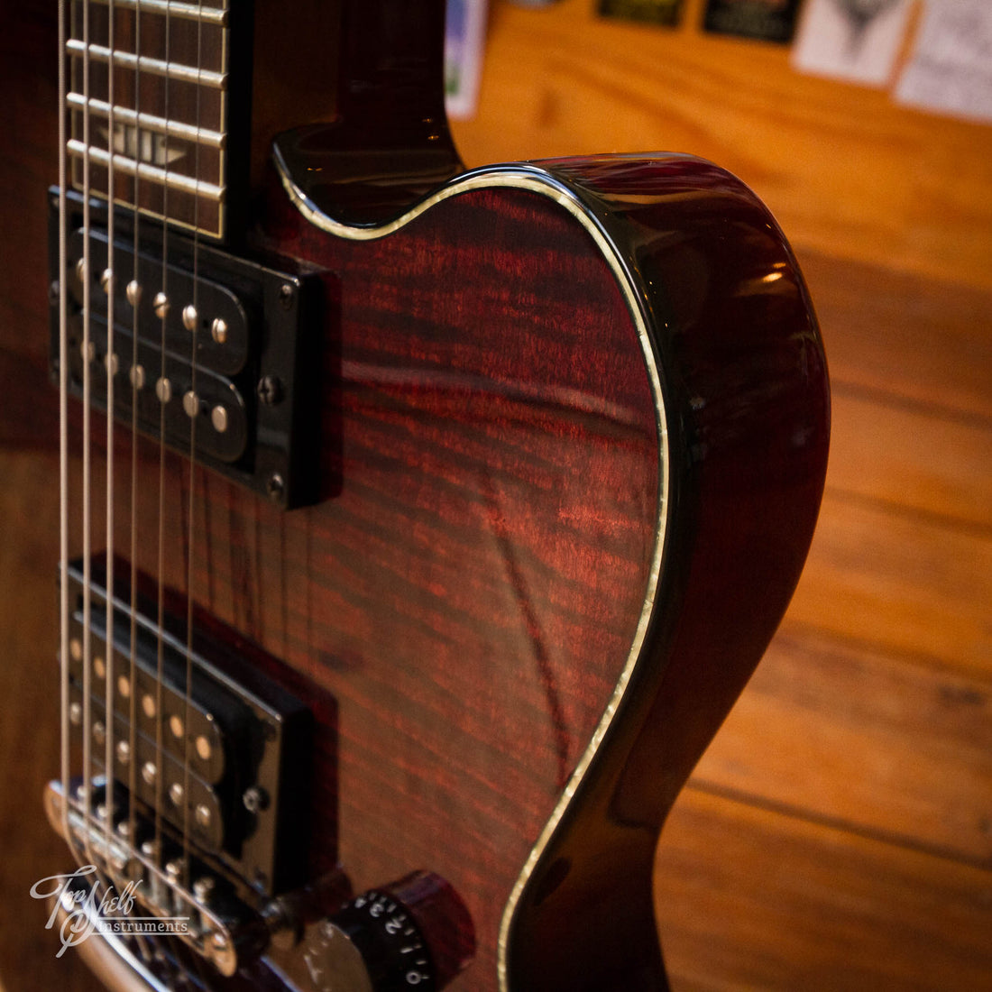 Charvel Desolation SK-3 Skatecaster Transparent Red 2012