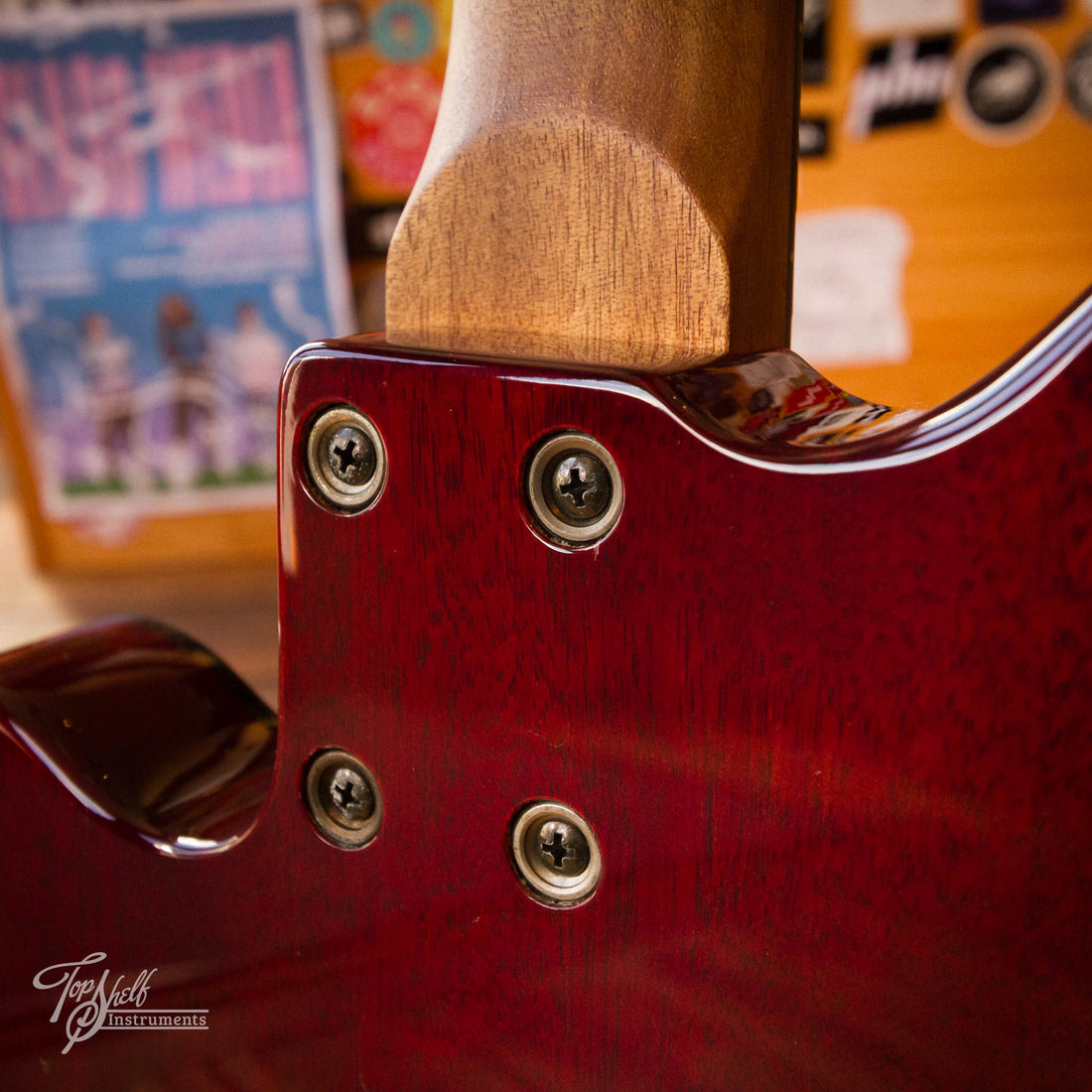 Charvel Desolation SK-3 Skatecaster Transparent Red 2012