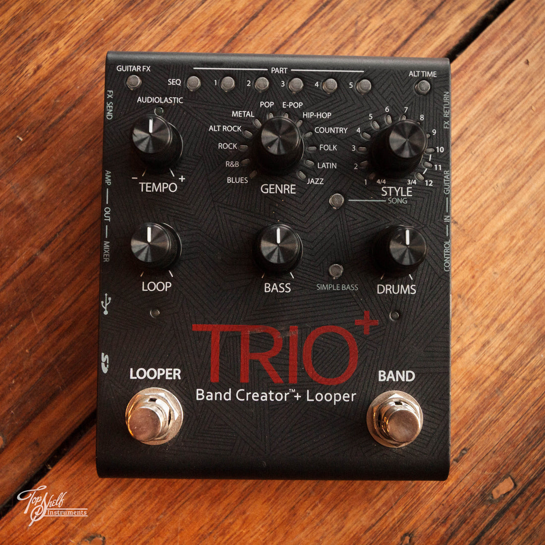 Digitech Trio+ Band Creator and Looper Pedal